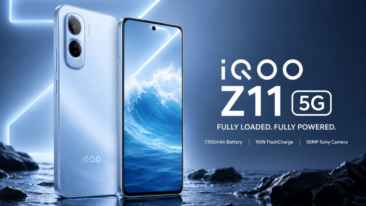 iQOO Z11 5G India Launch: 9,020mAh Battery, Snapdragon 7s Gen 4, Expected Price Rs.25,990?