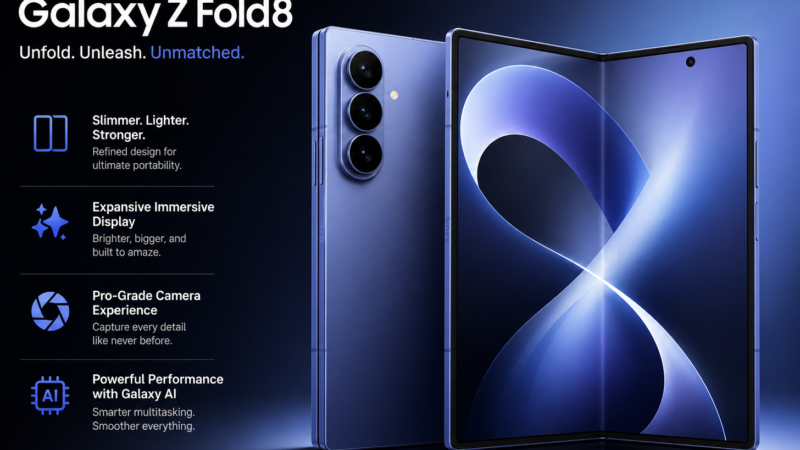 Samsung Galaxy Z Fold 8 Launch July 22: Best Foldable 2026