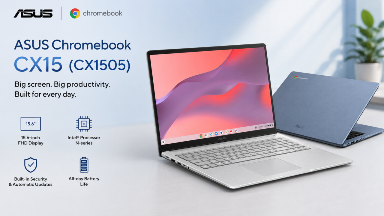 ASUS Chromebook CX15 Review 2026: Best Budget Laptop for Students in India