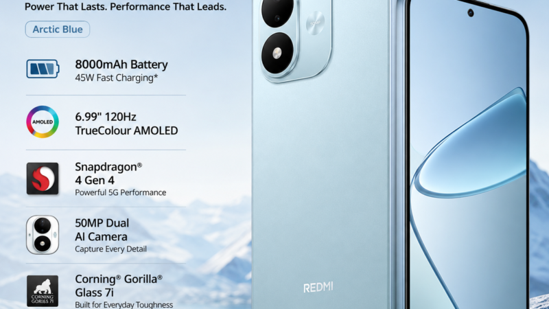 REDMI Note 17 5G Review 2026: 8000mAh Battery, Price & Specs