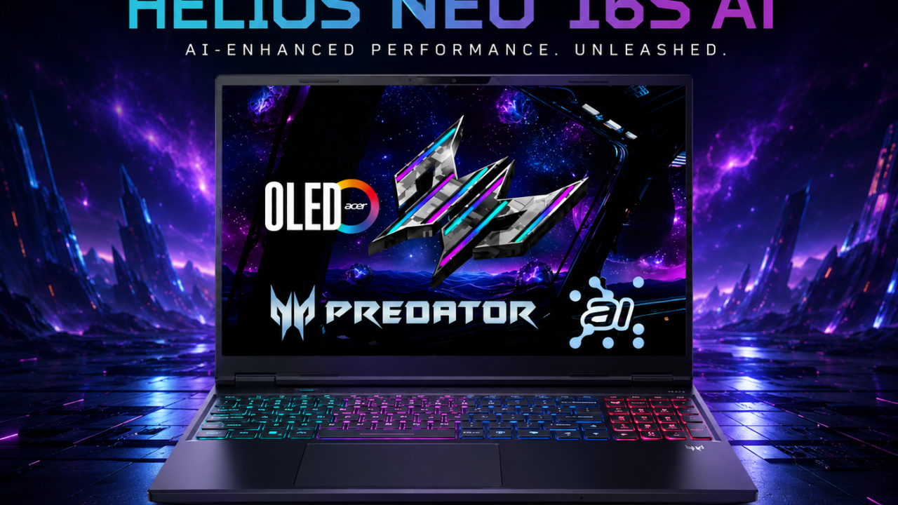 Acer Predator Helios Neo 16S AI Review 2026: RTX 5060 OLED Gaming Laptop