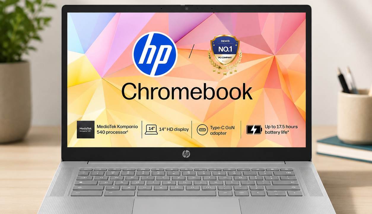 HP Chromebook 14 Review 2026: MediaTek Kompanio 540, Price & Specs