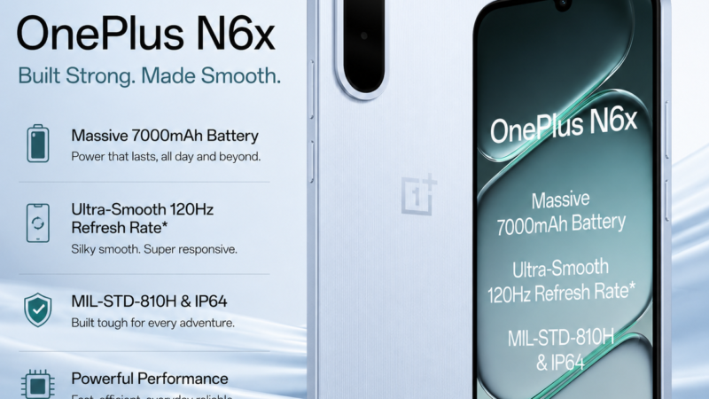 OnePlus N6x vs OnePlus N6 (2026): Full Specs Comparison, Which Should You Buy?