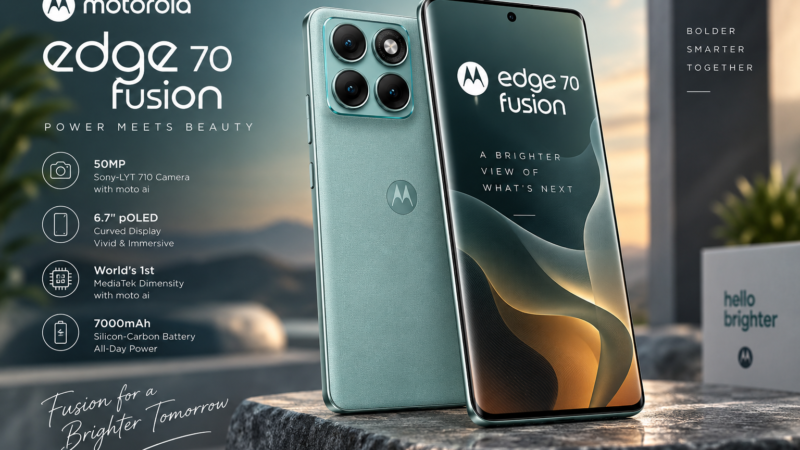 Motorola Edge 70 Fusion Review 2026 – Price, Specs, Camera & Battery